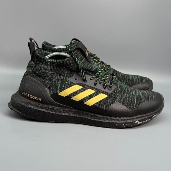 adidas Other - Adidas Ultra Boost DNA Mid X PE Von Miller Mens 11 Green Black Athletic Sneakers